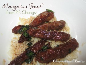 P.F. Chang's Mongolian Beef Replica