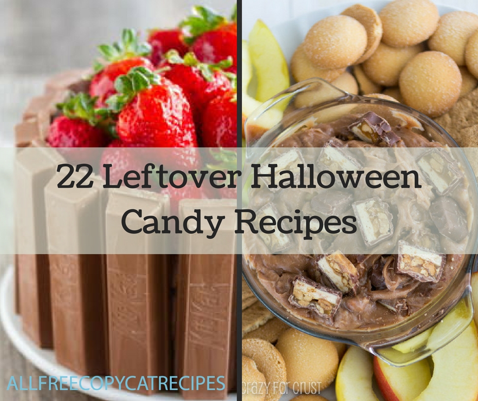 22 Leftover Halloween Candy Recipes