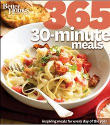 Better Homes and Gardens 365 30-Minute Meals Cookbook Review